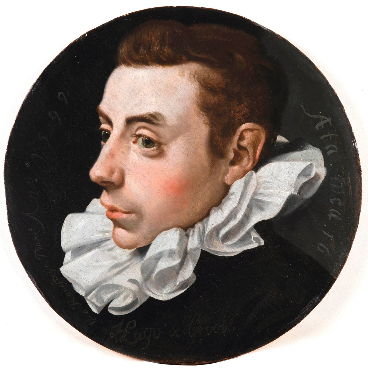 ""Hugo Grotius portréja tizenhat évesen" (Huig de Groot vagy Hugo de Groot alkotó: Jan Anthonisz. van Ravesteyn