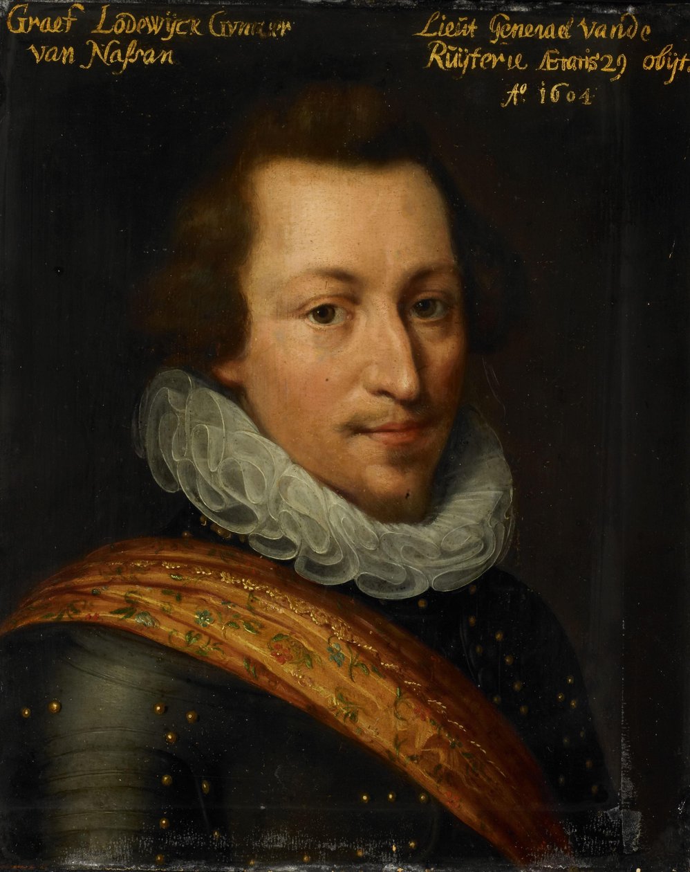 Louis-Gunther nassaui gróf portréja alkotó: Jan Antonisz van Ravesteyn (workshop of)