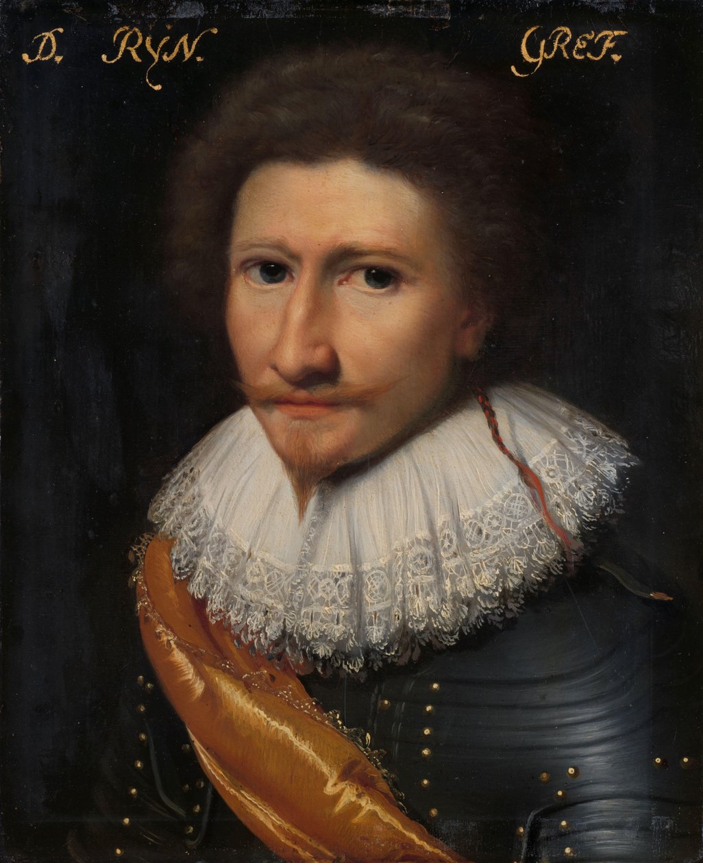 Johann Conrad von Salm, Waldgrave és Rhinegrave van Dhaun portréja alkotó: Jan Antonisz van Ravesteyn (workshop of)