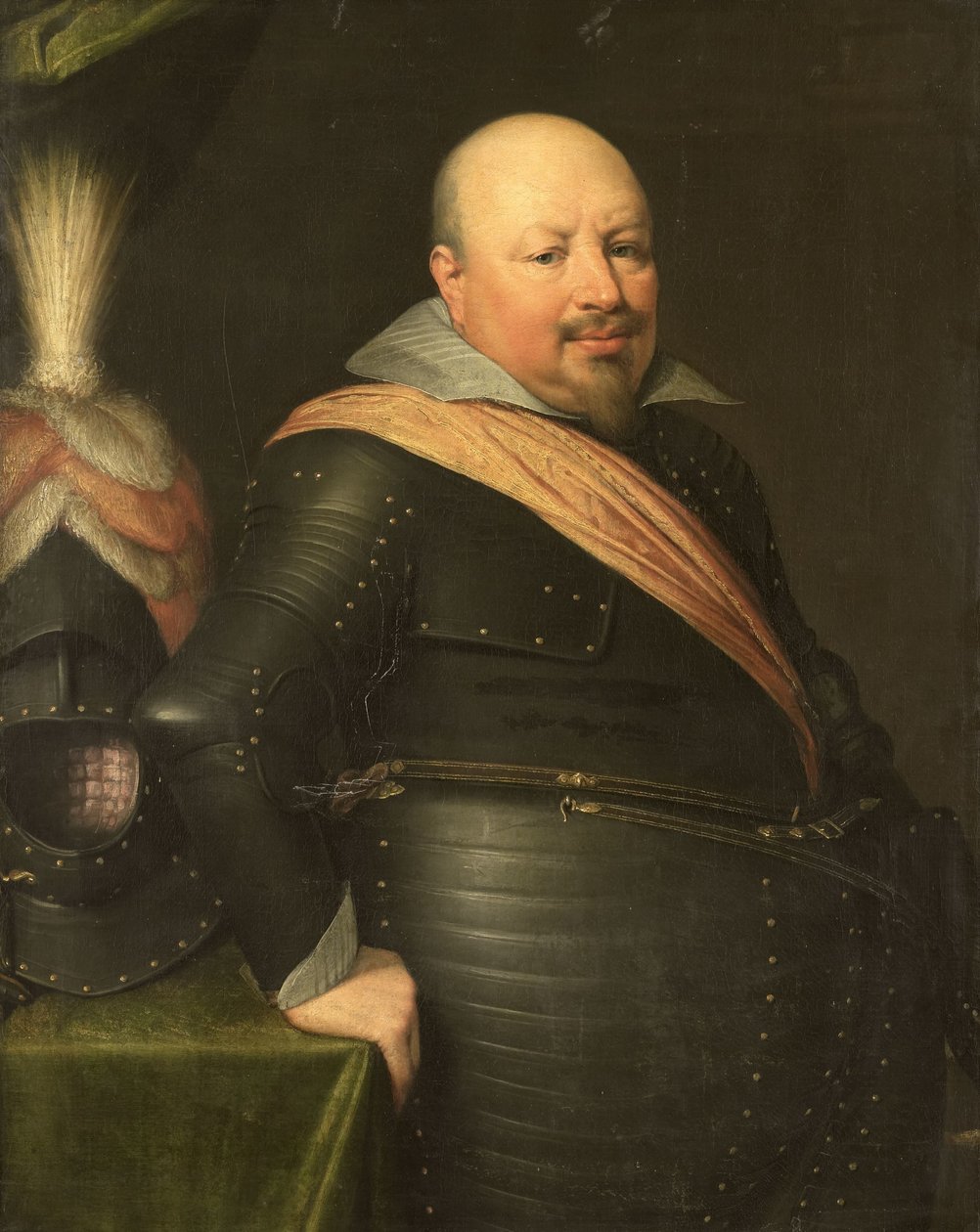Nicolaas Schmelzing (1561-1629) portréja alkotó: Jan Antonisz van Ravesteyn (workshop of)