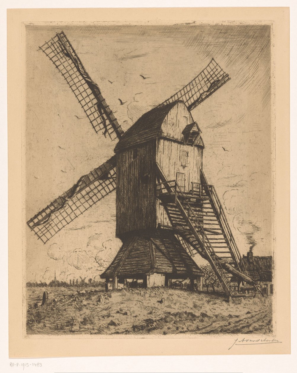 Malom alkotó: Jan Antonius van Schooten (signed by artist)