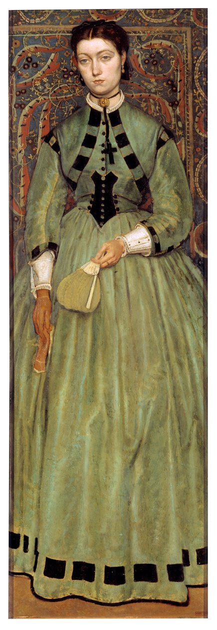 Lucie Leys, a festő lánya alkotó: Jan August Hendrik Baron Leys