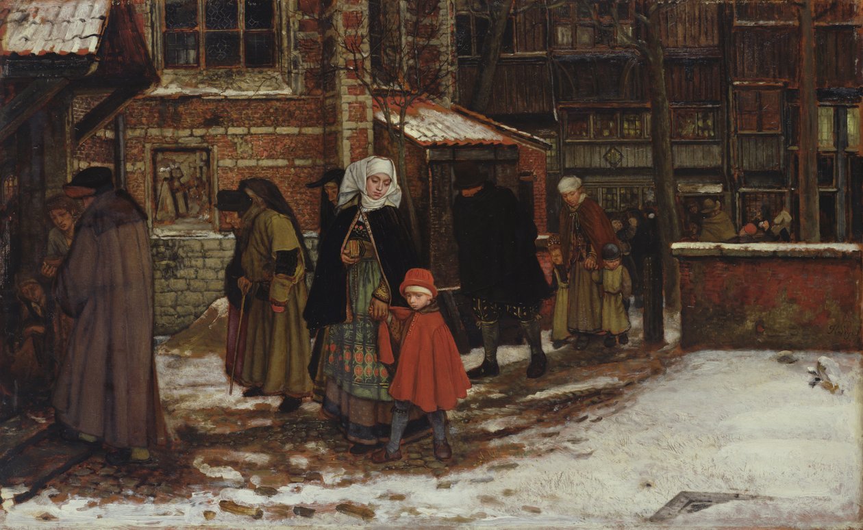 St. Johns Fesztivál, 1859 (lásd még: 234224) alkotó: Jan August Hendrik Leys