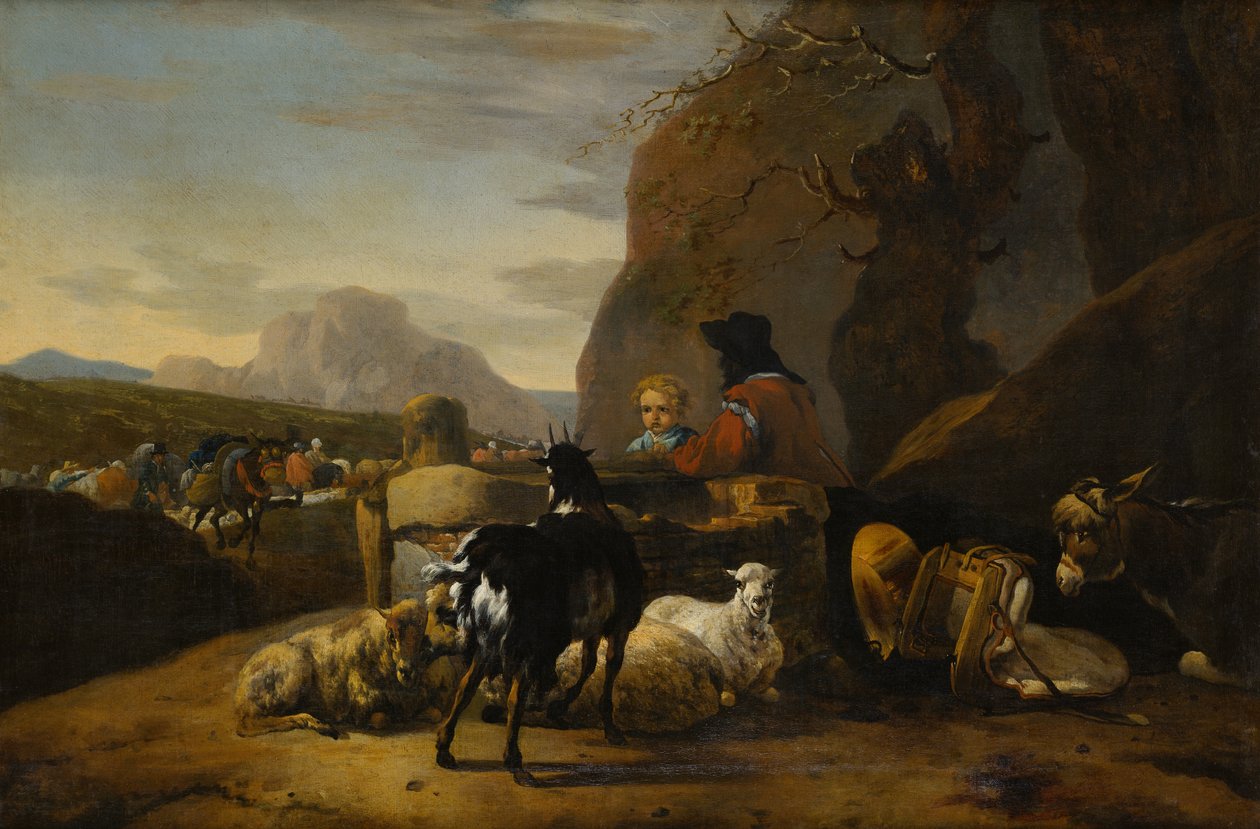 Tájkép alkotó: Jan Baptist Weenix