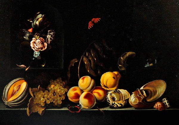 A szőlő csendélete alkotó: Jan Baptist van Fornenburgh