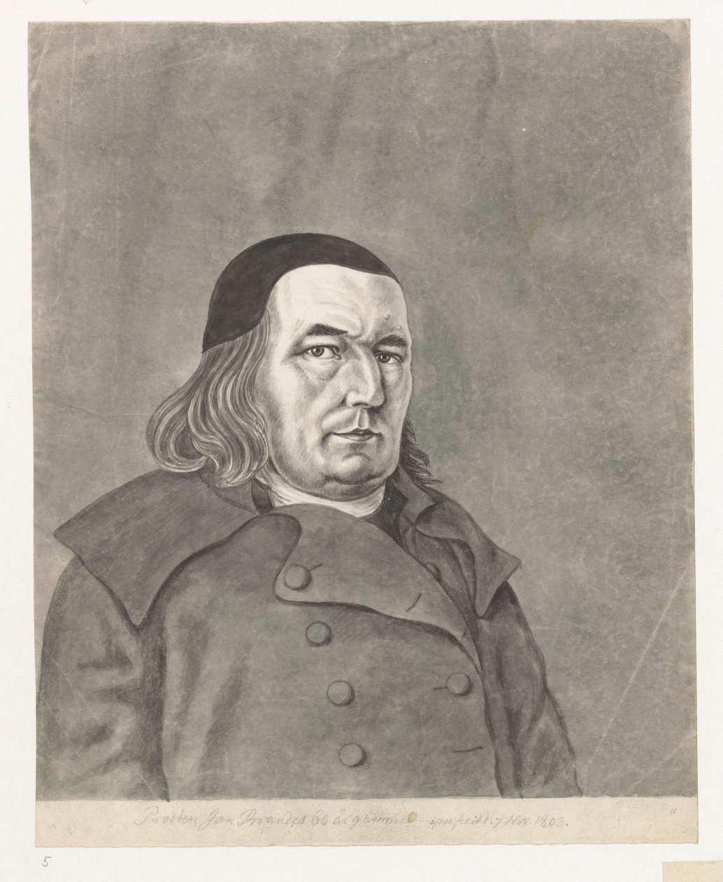 Önarckép Jan Brandes 1803-ból alkotó: Jan Brandes