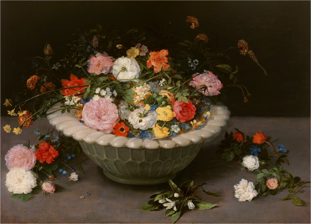 Virágváza, 1615. alkotó: Jan Brueghel the Elder