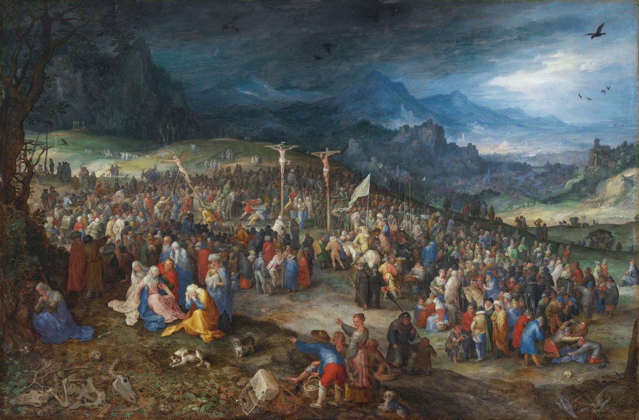 Német: Calvary Calvary alkotó: Jan Brueghel the Elder