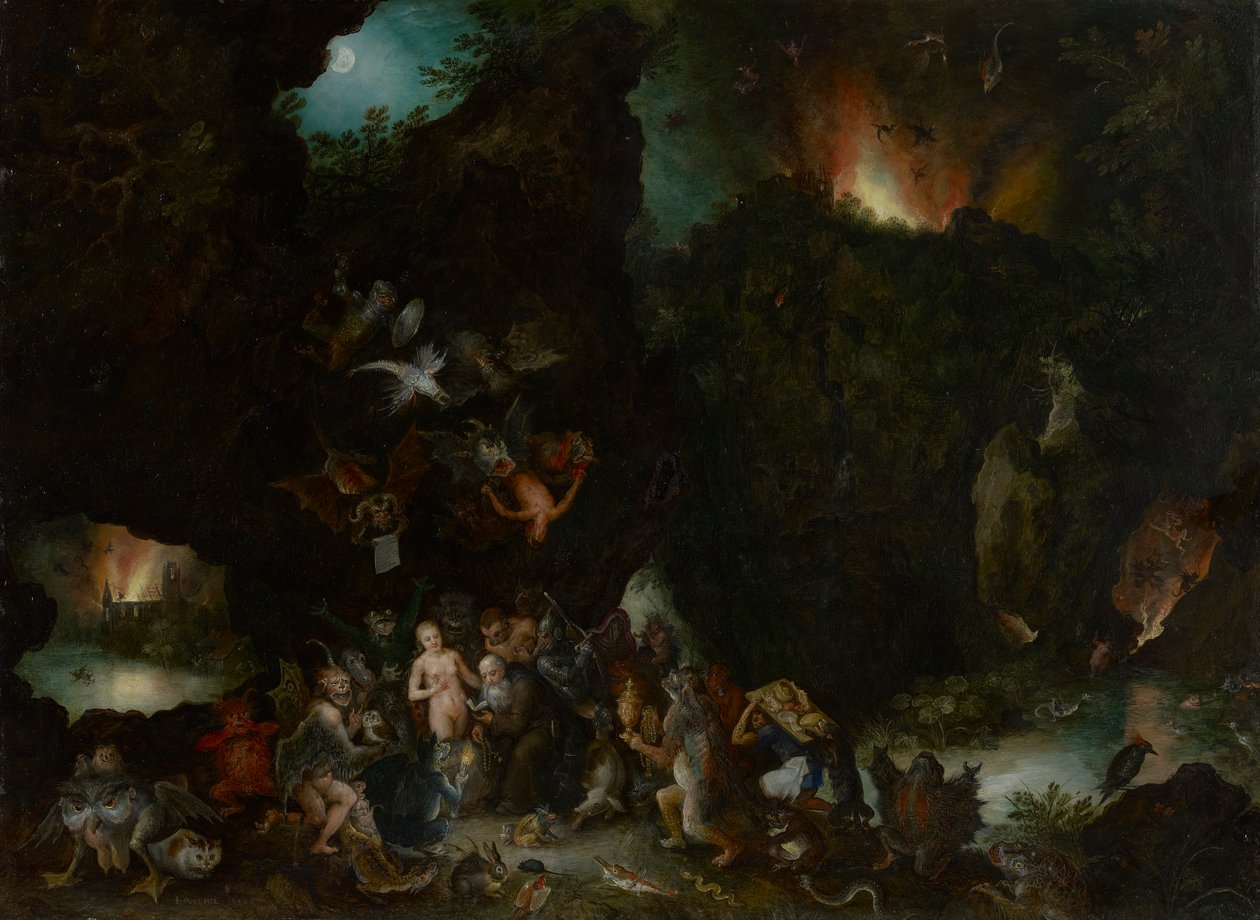 Szent Antal megkísértése alkotó: Jan Brueghel the Elder