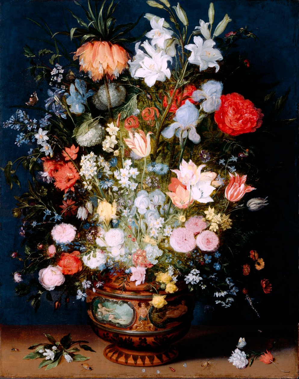 Virágcsokor kerámia vázában alkotó: Jan Brueghel the Younger