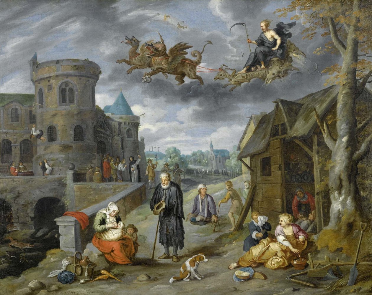 A Szaturnusz bolygó gyermekei alkotó: Jan Brueghel the Younger