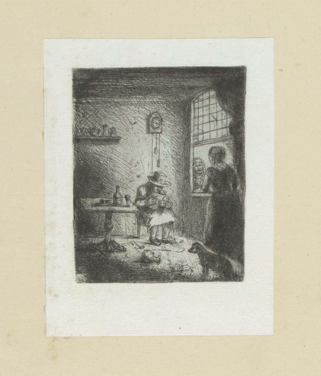 Belső tesz lezende ember John Chalon rézkarcainak teljes alkotása / Jean Chalon Complette des Eaux Fortes életműve (sorozat címe) alkotó: Jan Chalon
