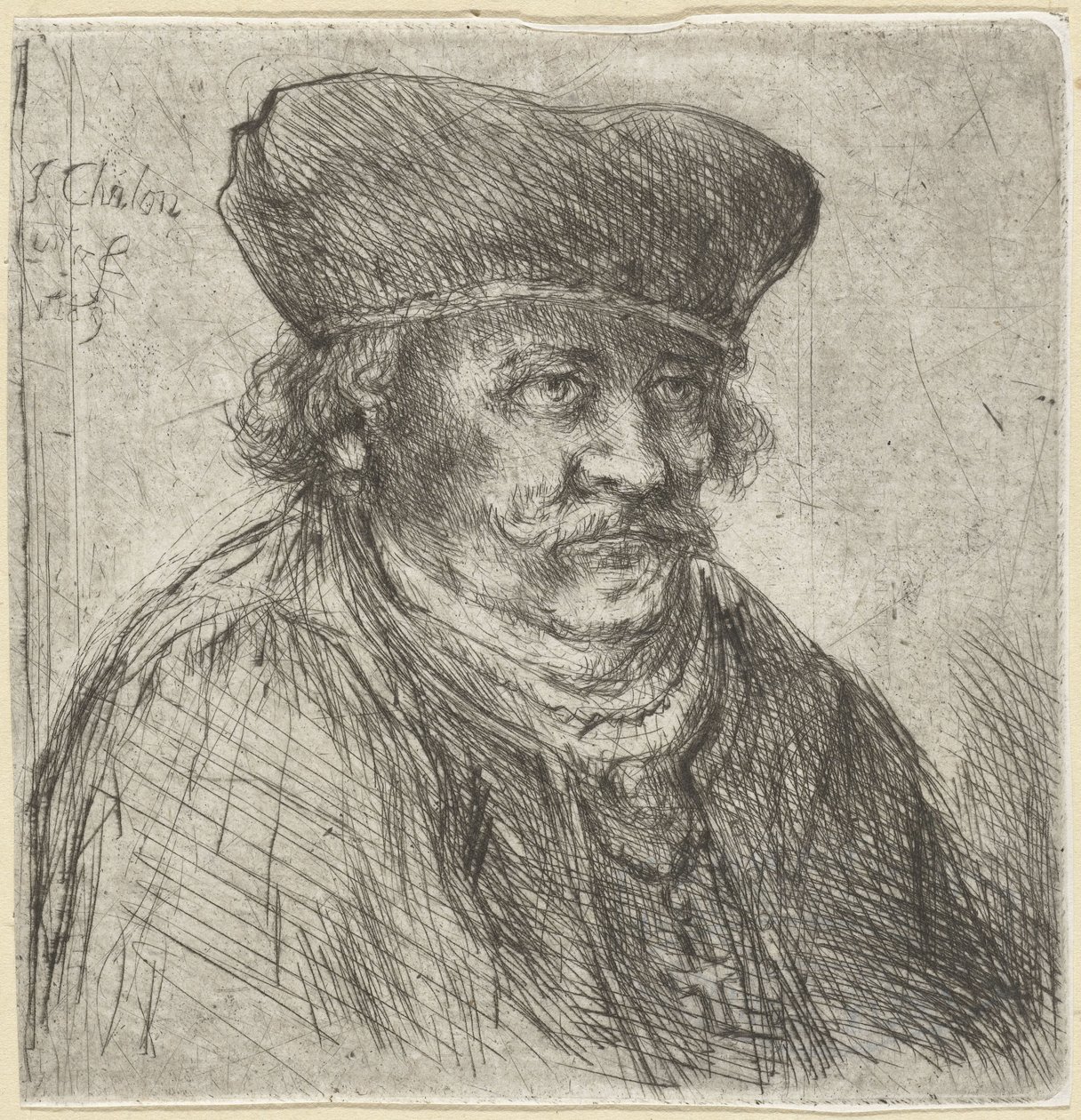 Idős ember alkotó: Jan Chalon