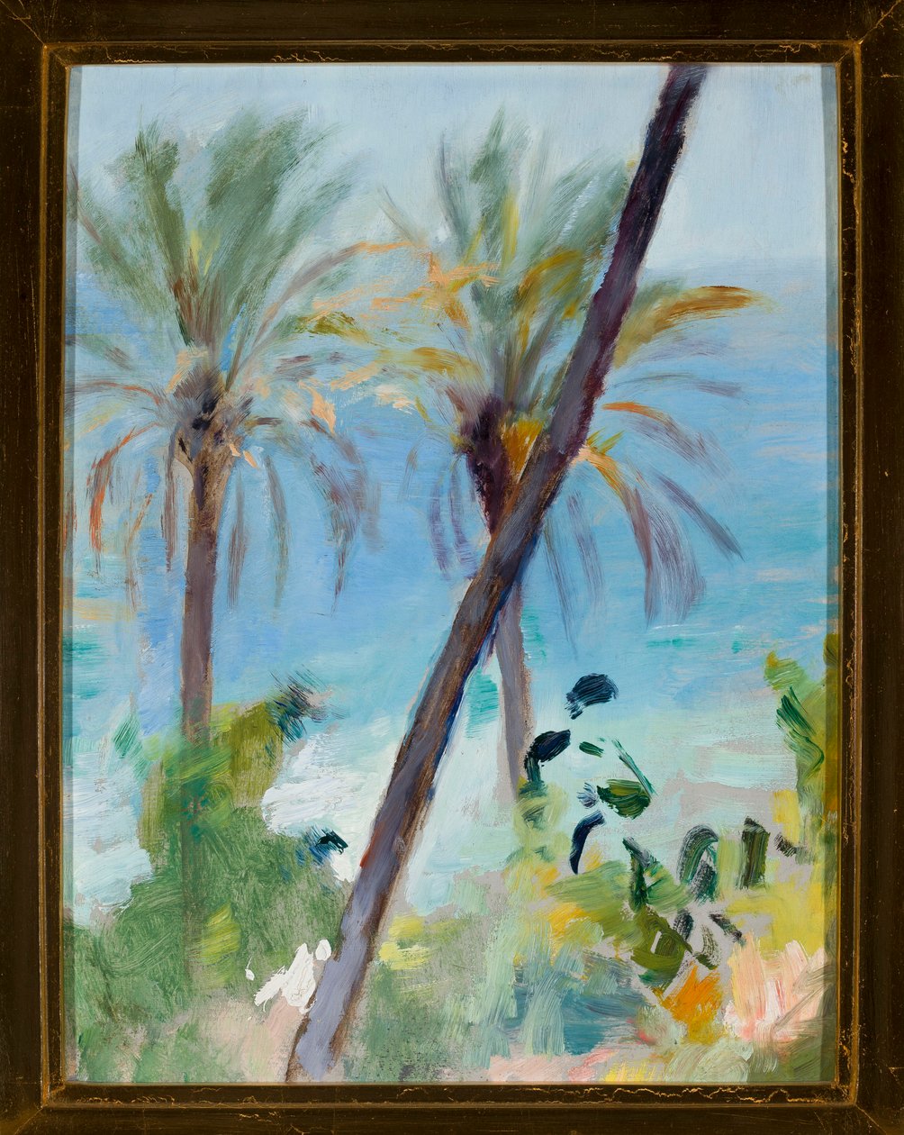Giardino Garnier – Bordighera. Olaszországi utazásból alkotó: Jan Ciągliński