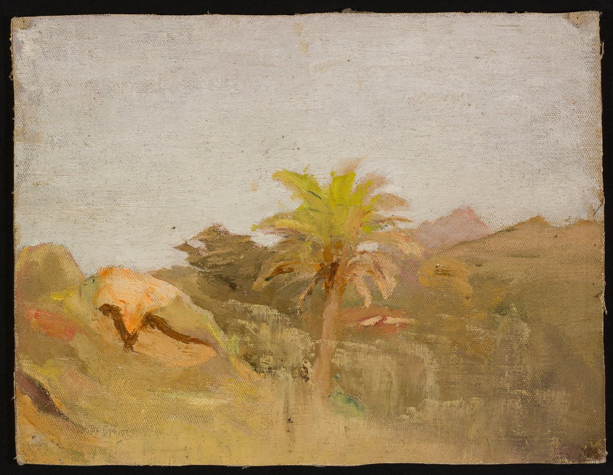Palme auf Ceylon. Aus einer Reise nach Indien alkotó: Jan Ciągliński