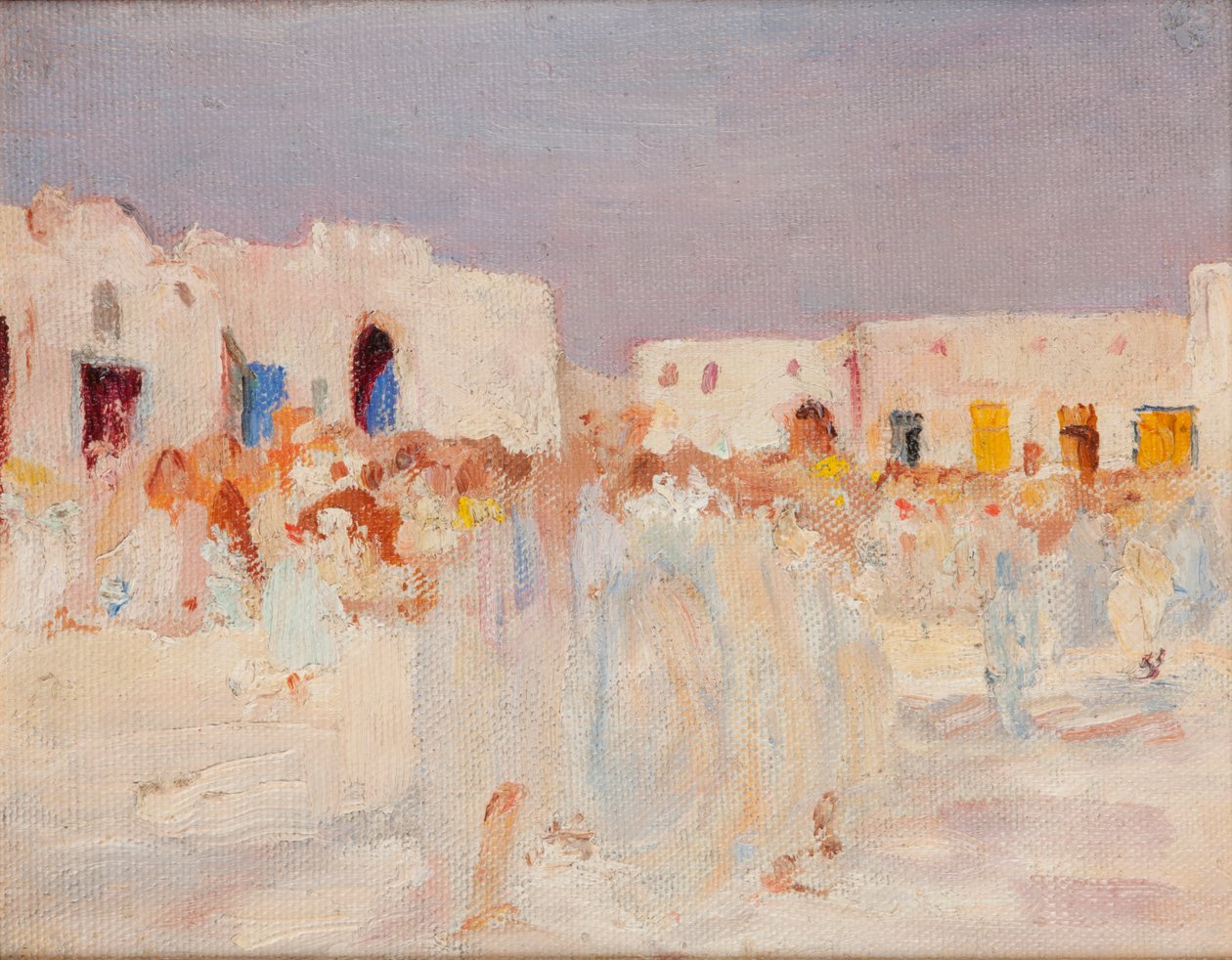 Kairouan (egy bazárban) alkotó: Jan Ciągliński