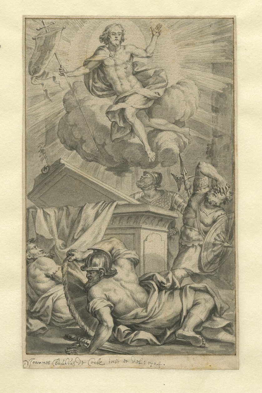 Krisztus feltámadása alkotó: Jan Claudius de Cock