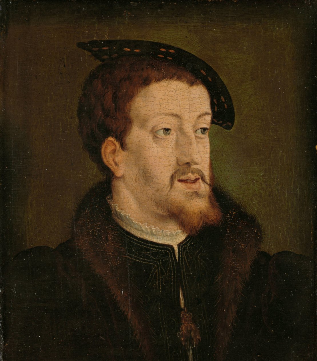 V. Károly római római császár portréja alkotó: Jan Cornelisz Vermeyen (manner of)