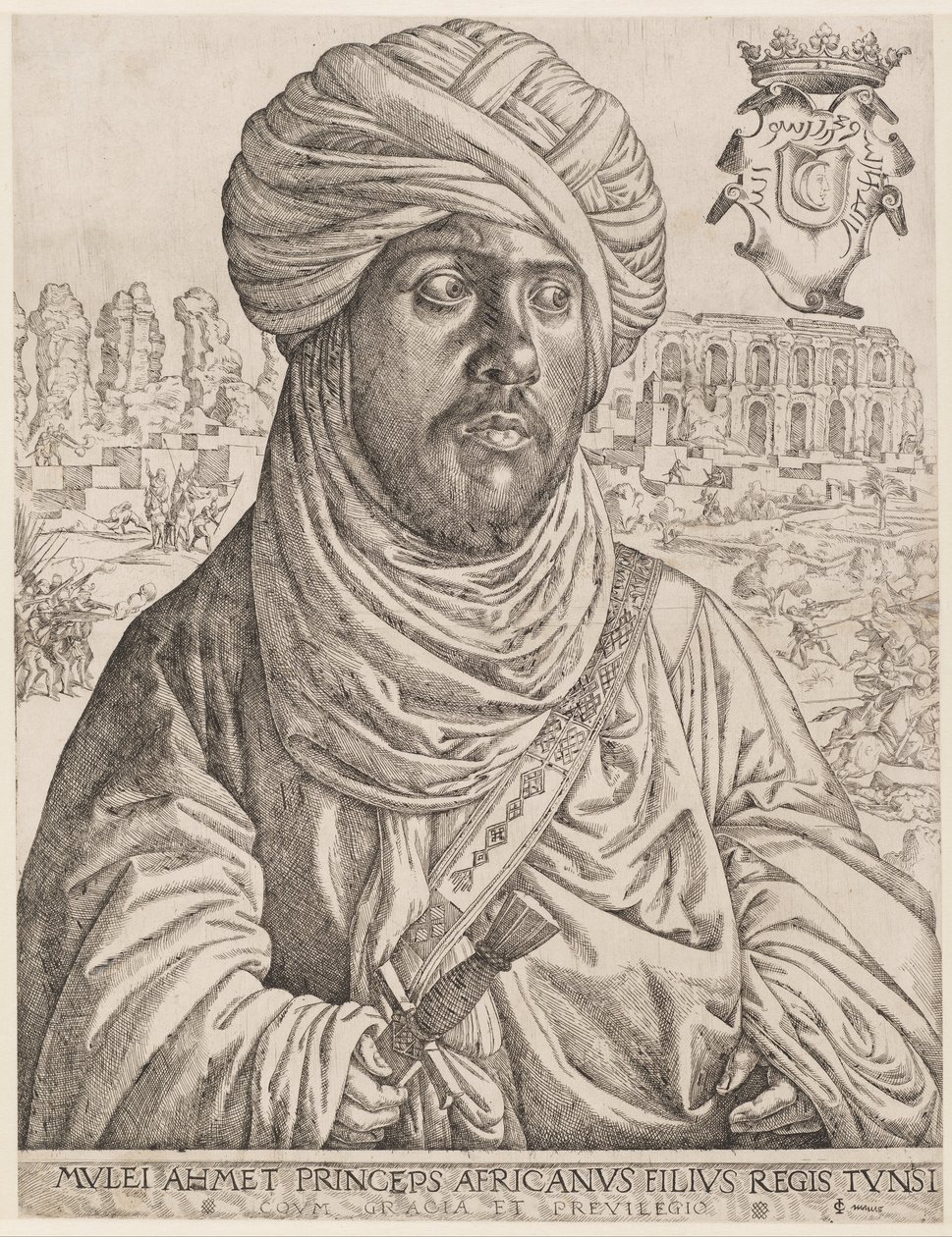 Muley Ahmed portréja alkotó: Jan Cornelisz Vermeyen