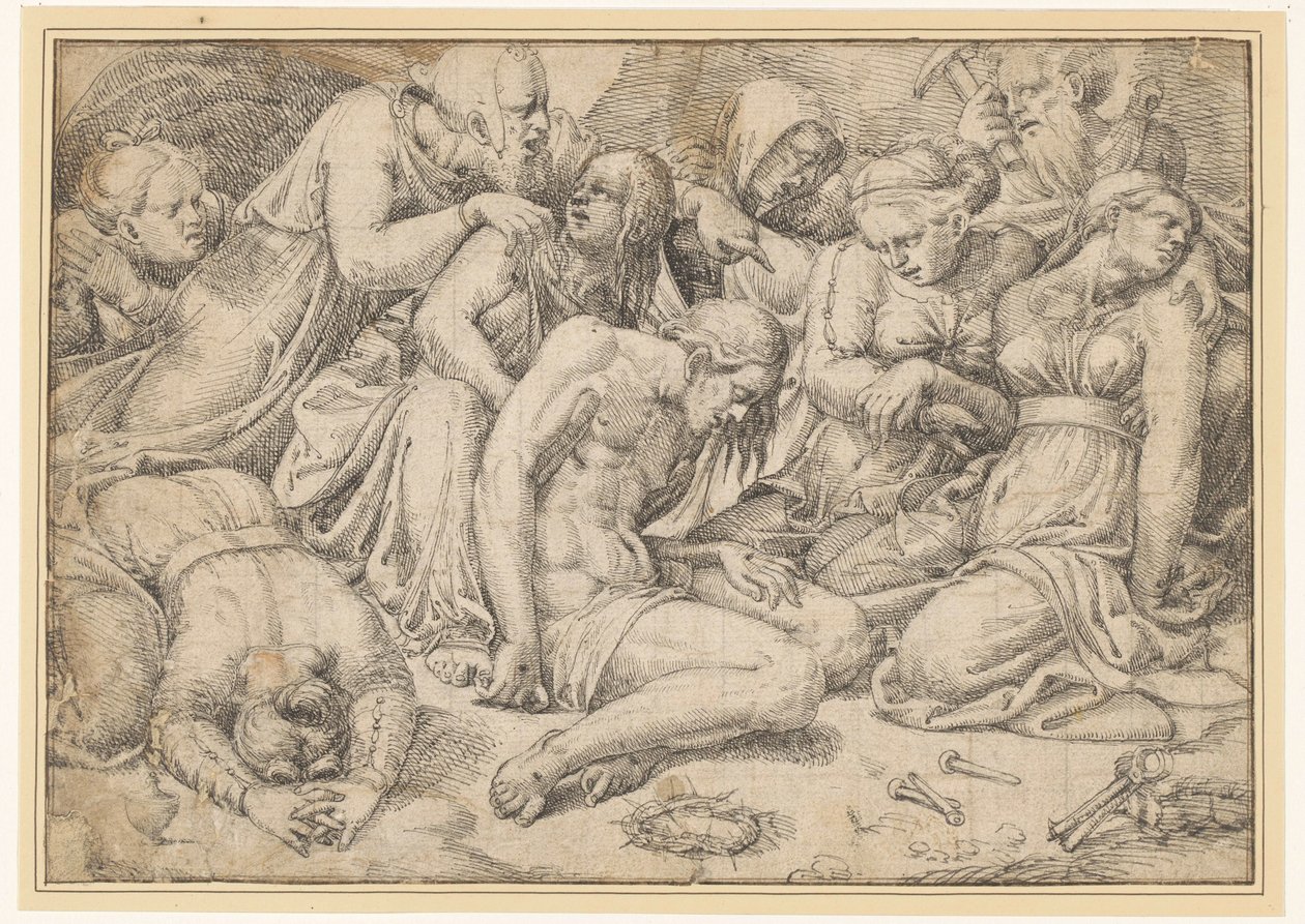 Krisztus siralma De Bewening alkotó: Jan Cornelisz Vermeyen