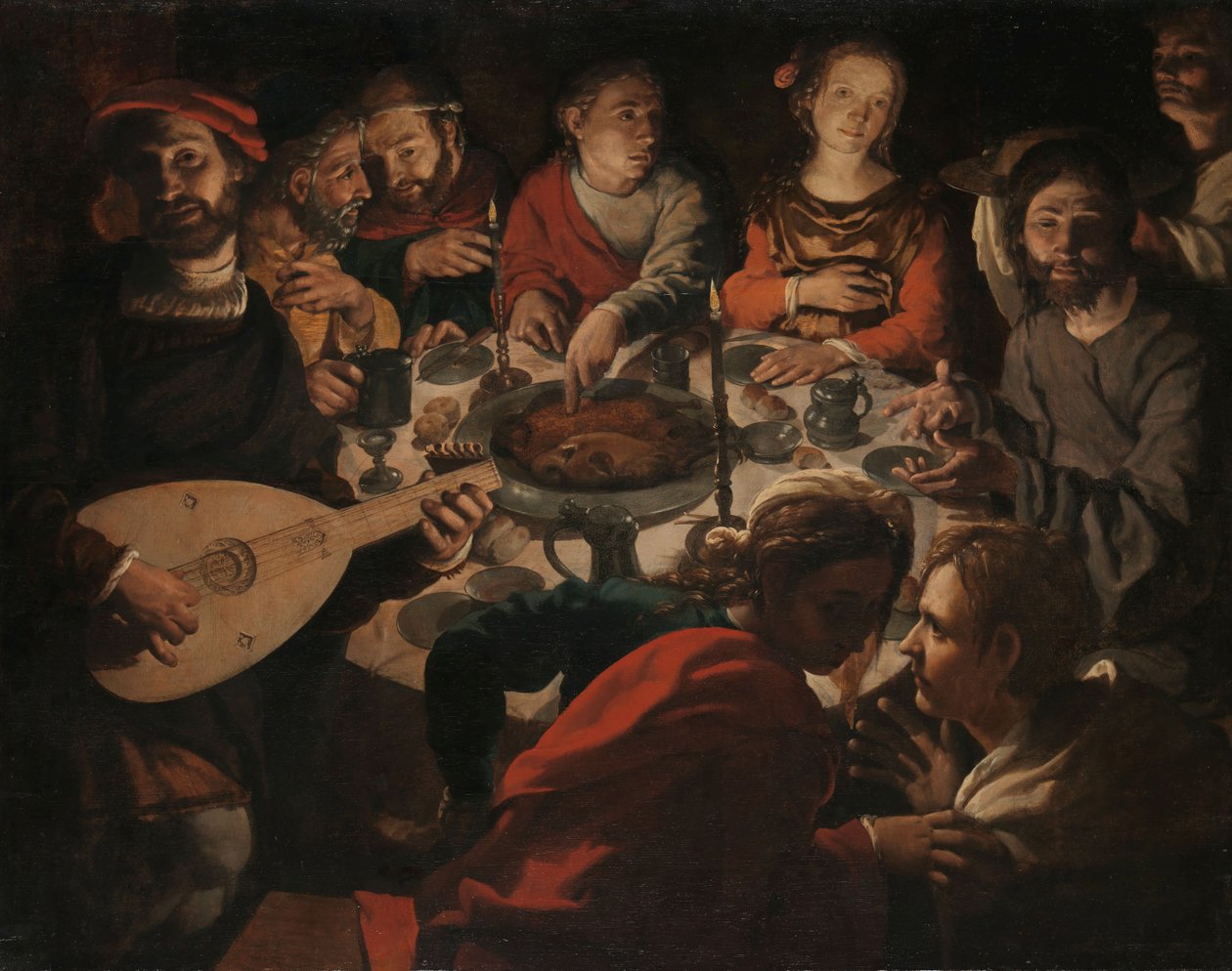 A kánai házasság, 1530-32 körül alkotó: Jan Cornelisz Vermeyen
