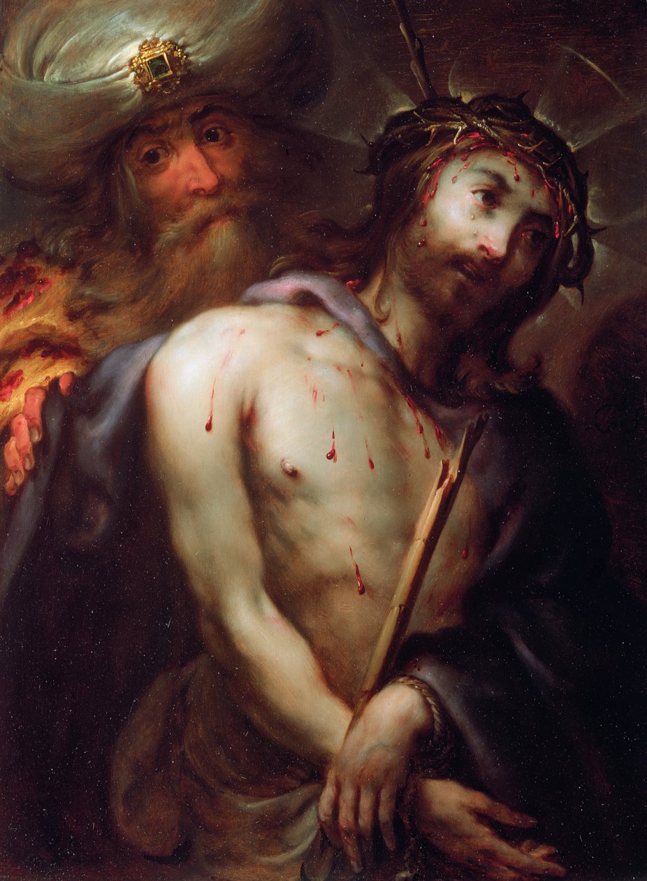 Ecce Homo (panel) alkotó: Jan Cossiers