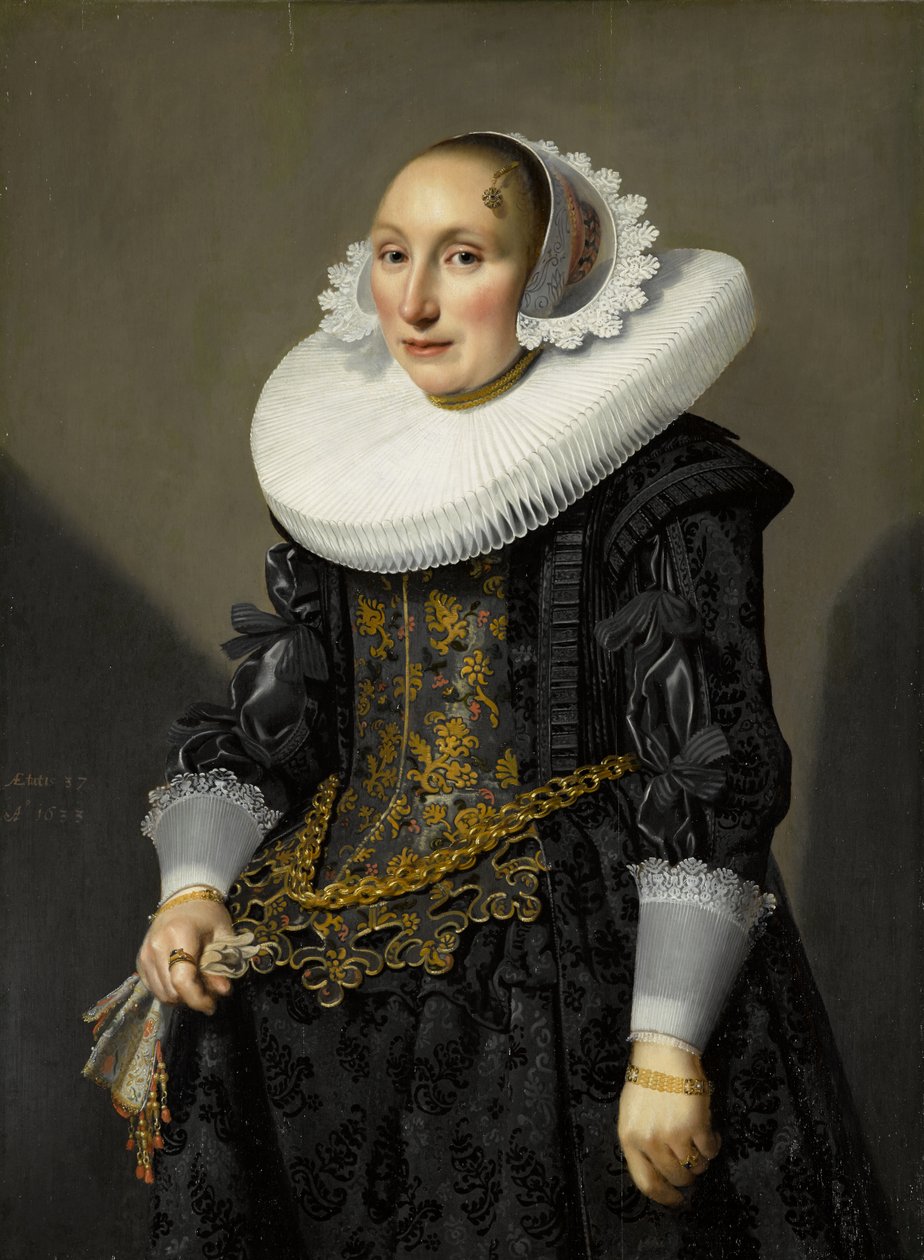 Adriana van der Aam portréja alkotó: Jan Damen Cool