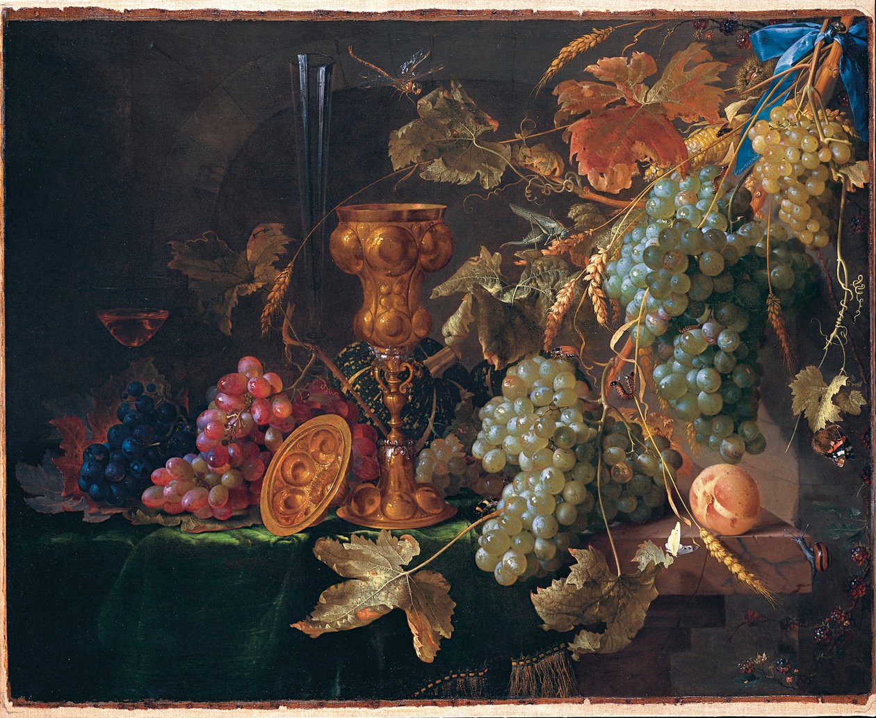 Csendélet szőlővel alkotó: Jan Davidsz. de Heem