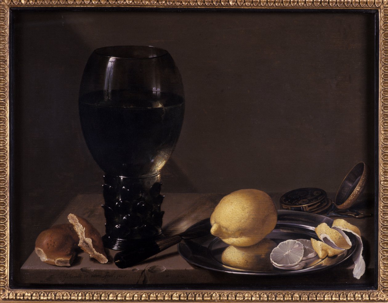 Csendélet borospohárral, 1628 alkotó: Jan Davidsz de Heem
