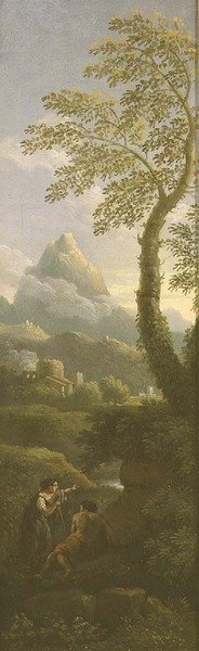 Alakzatok egy klasszikus tájban alkotó: Jan Frans van Bloemen