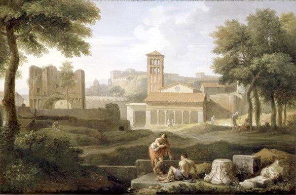 Kilátás a Tivolira alkotó: Jan Frans van Bloemen