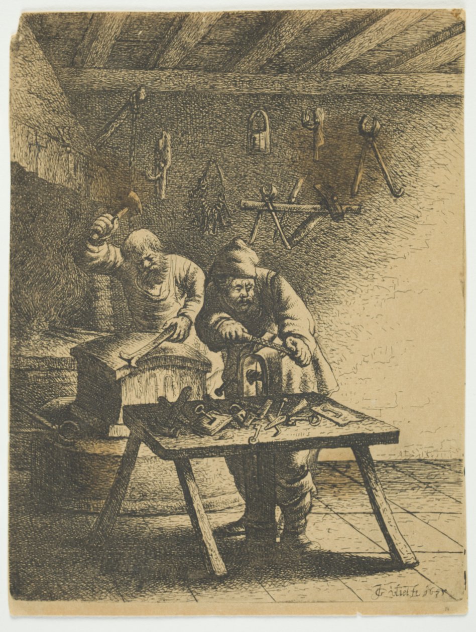 A lakatos, 1635 alkotó: Jan Georg van Vliet