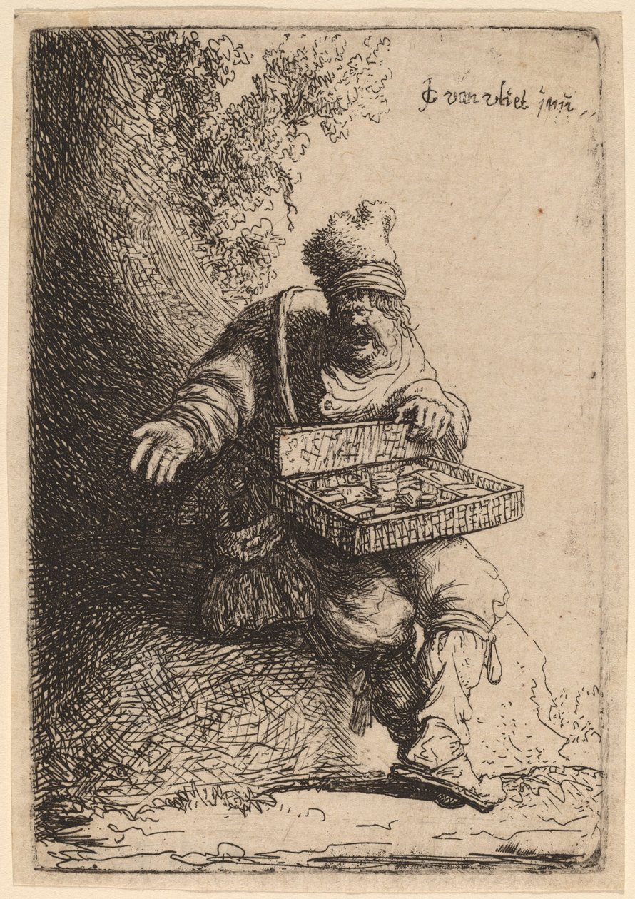 A házaló, 1632. alkotó: Jan Georg van Vliet