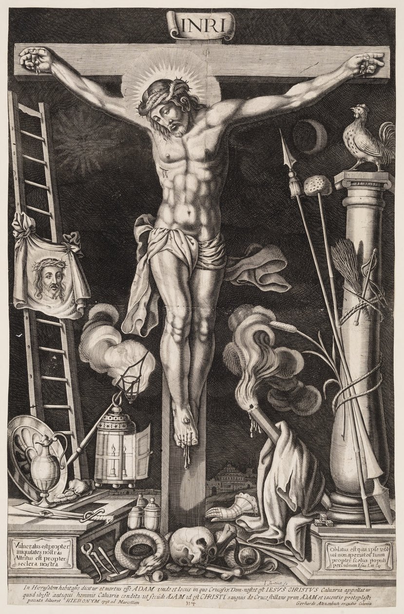 Keresztre feszítés alkotó: Jan Gerritsz. Swelinck