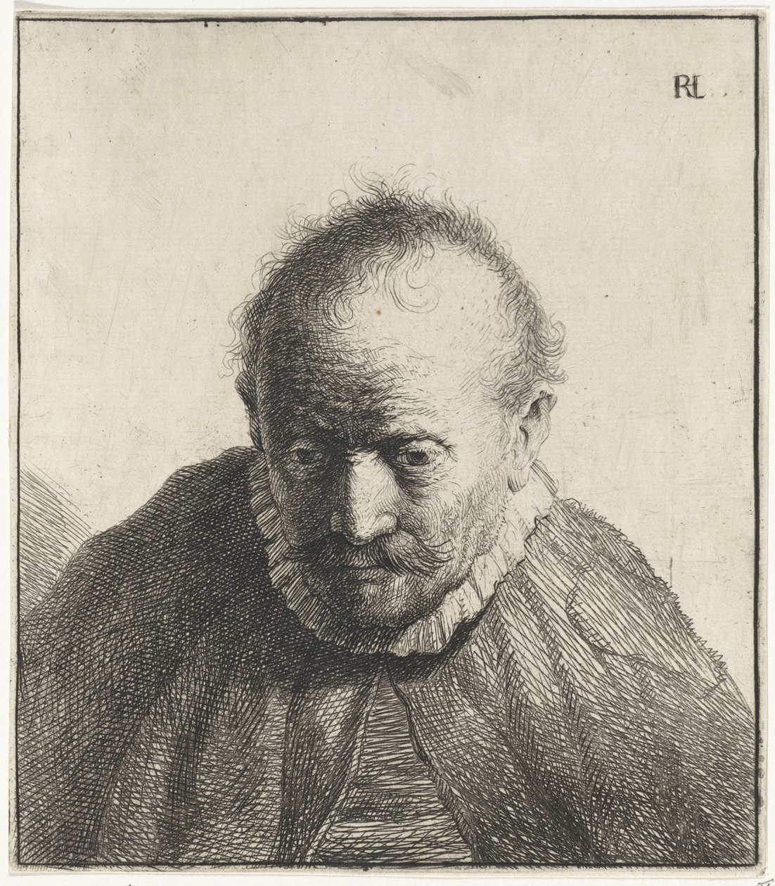 Egy idős férfi mellszobra alkotó: Jan Gillisz. van Vliet