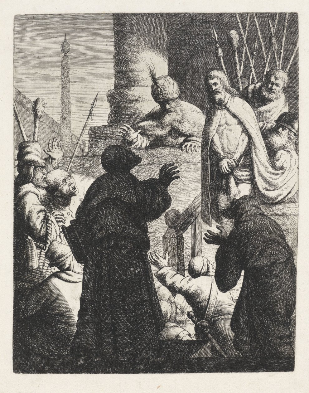 Ecce Homo Krisztus szenvedése (sorozat címe) alkotó: Jan Gillisz. van Vliet