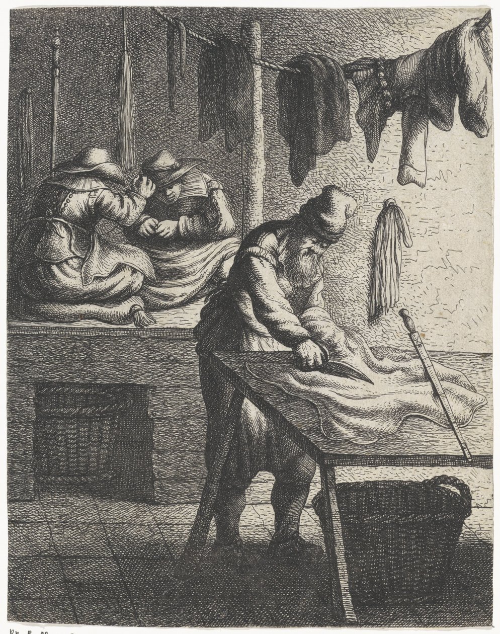 Szabó Szakmák (sorozat címe) alkotó: Jan Gillisz. van Vliet