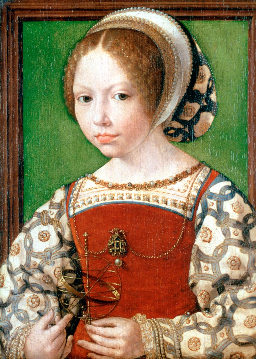 Egy kislány, c1520 alkotó: Jan Gossaert