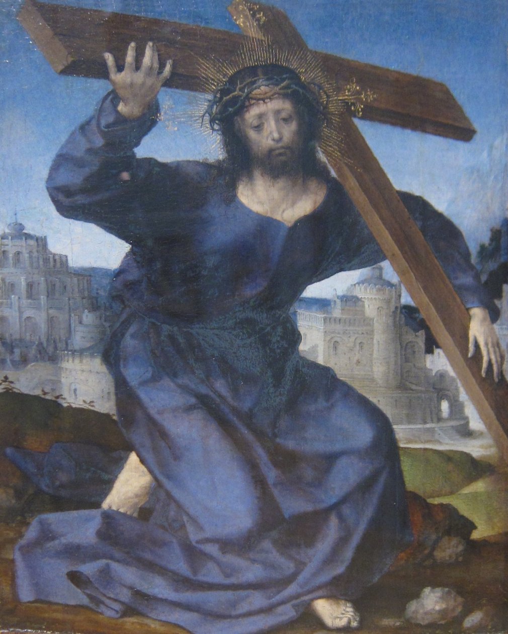 Krisztus viszi a keresztet alkotó: Jan Gossaert