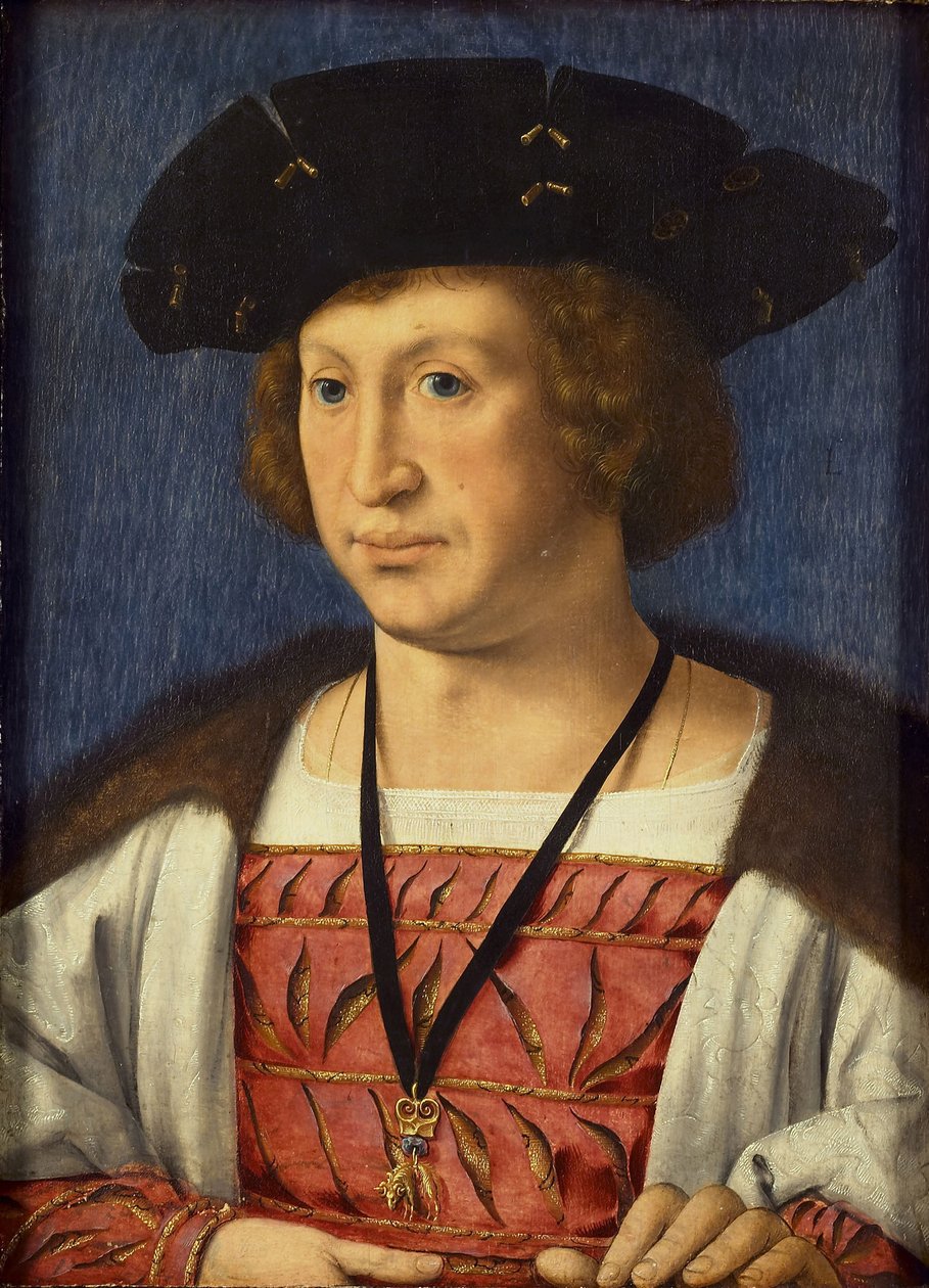 Floris van Egmond 1469-1539, Buren grófja, 1536 alkotó: Jan Gossaert