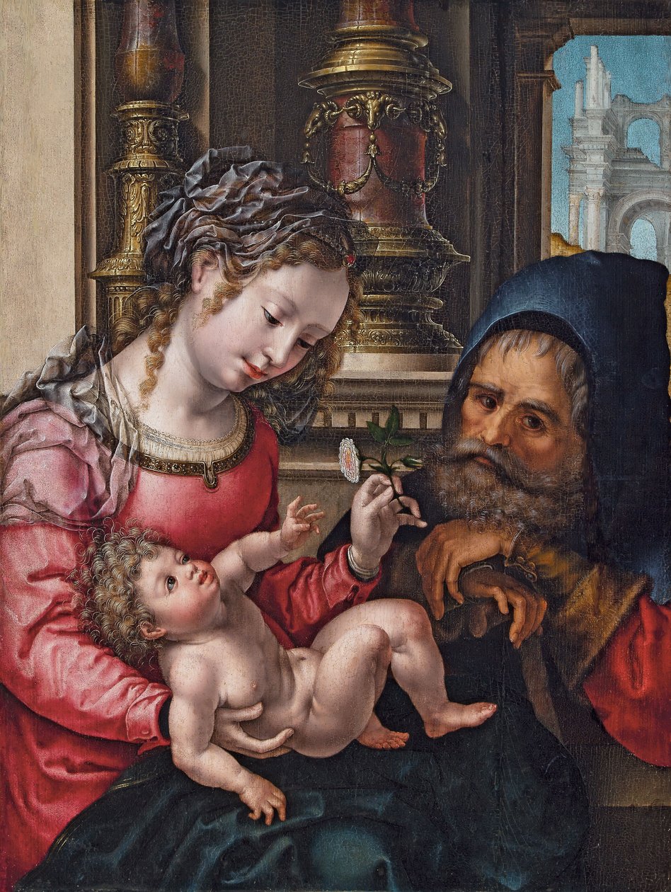 A Szent Család alkotó: Jan Gossaert