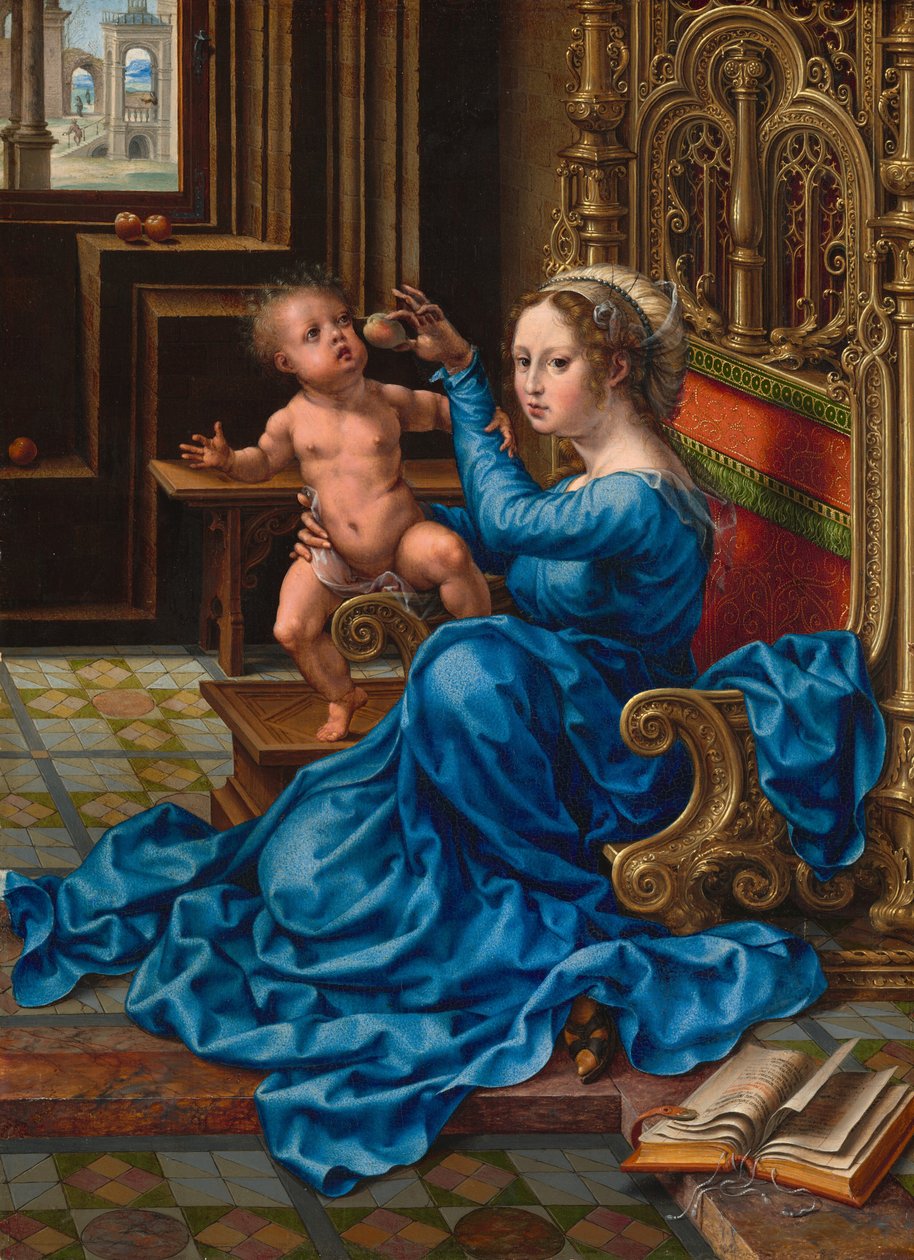 Madonna és gyermeke alkotó: Jan Gossaert