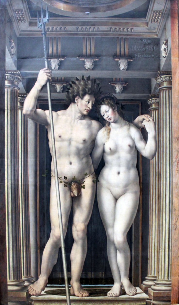 Neptunusz és Amfitrit alkotó: Jan Gossaert