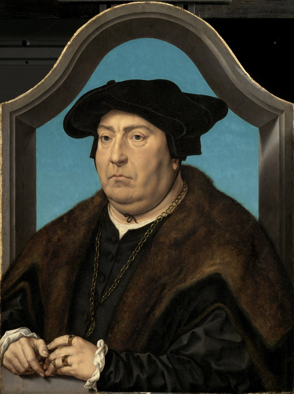 Férfi portréja, 1524 körül alkotó: Jan Gossaert