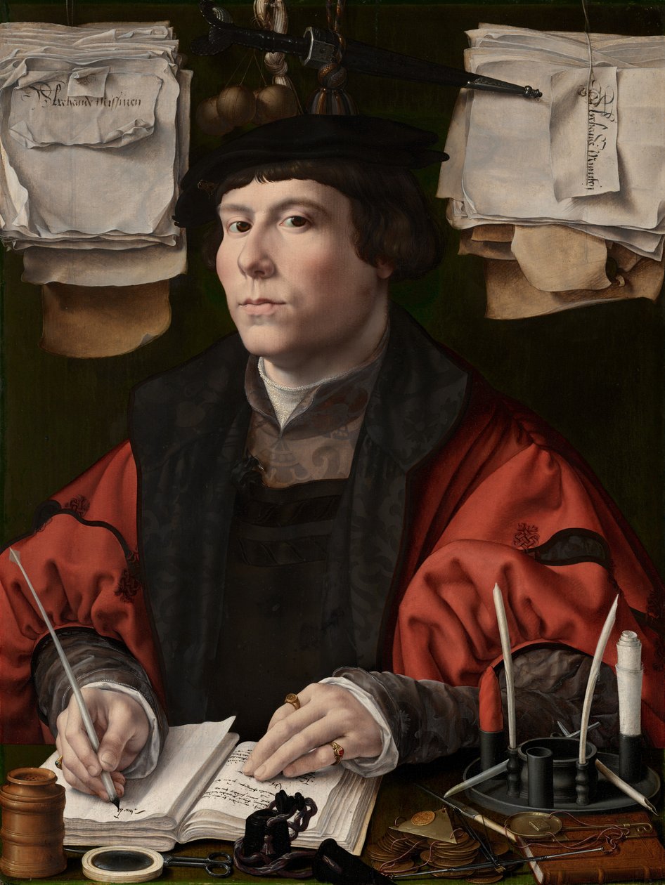 Férfi portréja, talán Jan Snoeck alkotó: Jan Gossaert