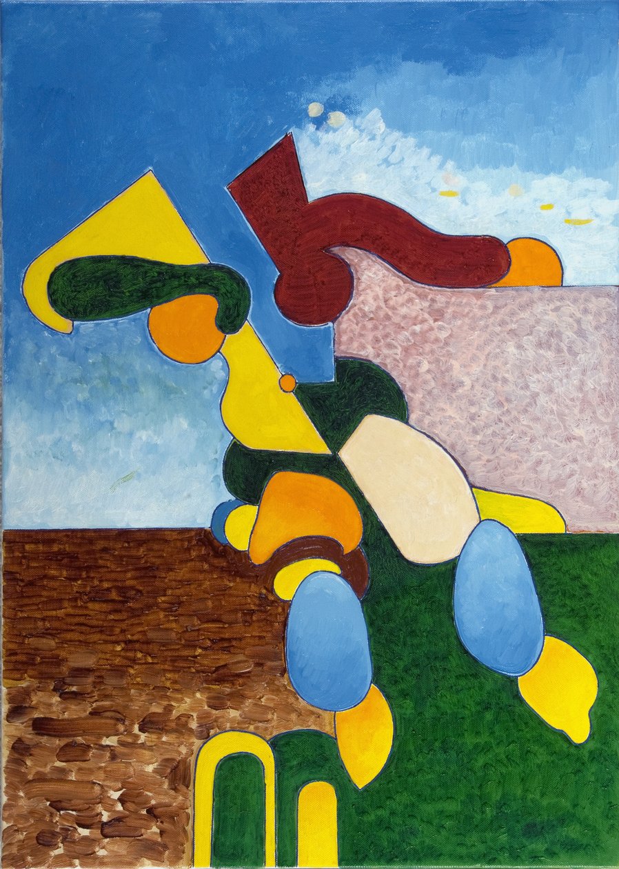 Test és lélek, 2. szám, 2007 (olaj, vászon) alkotó: Jan Groneberg