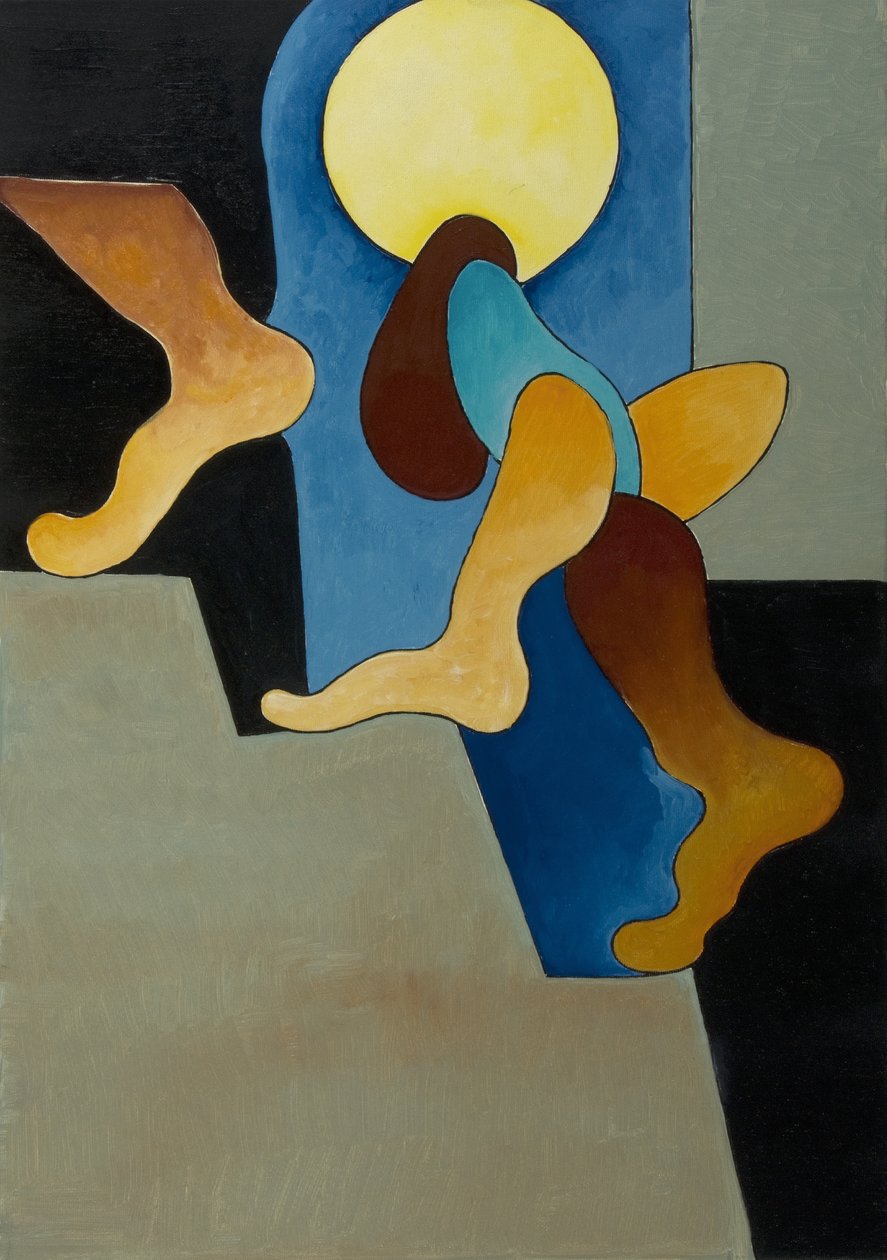 Nem hallod azokat a lépéseket, 2008 (olaj, vászon) alkotó: Jan Groneberg