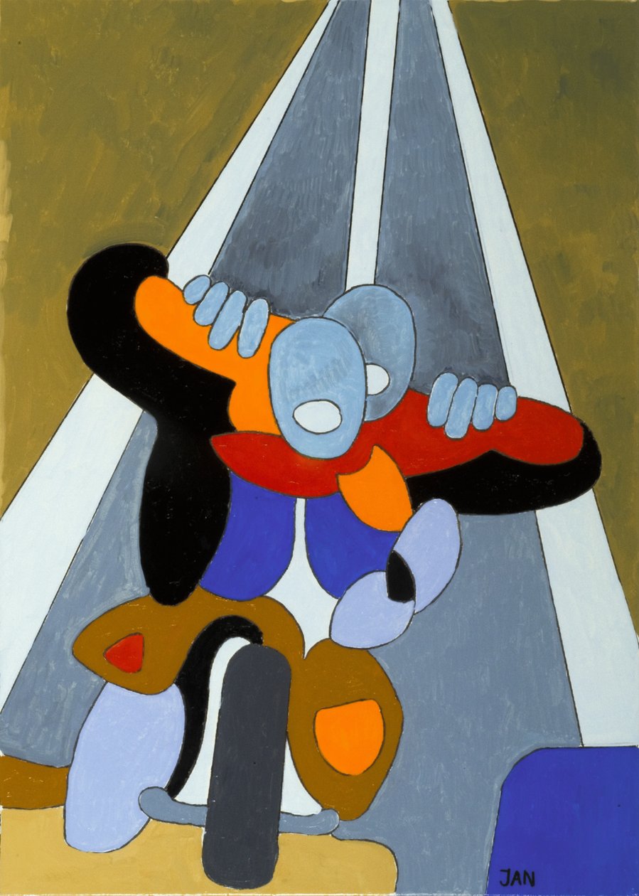 Easy Riding, 2009 (olaj, vászon) alkotó: Jan Groneberg