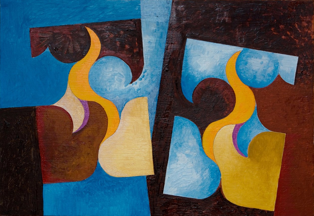 Flames Licking Up, 2007 (olaj, fa) alkotó: Jan Groneberg