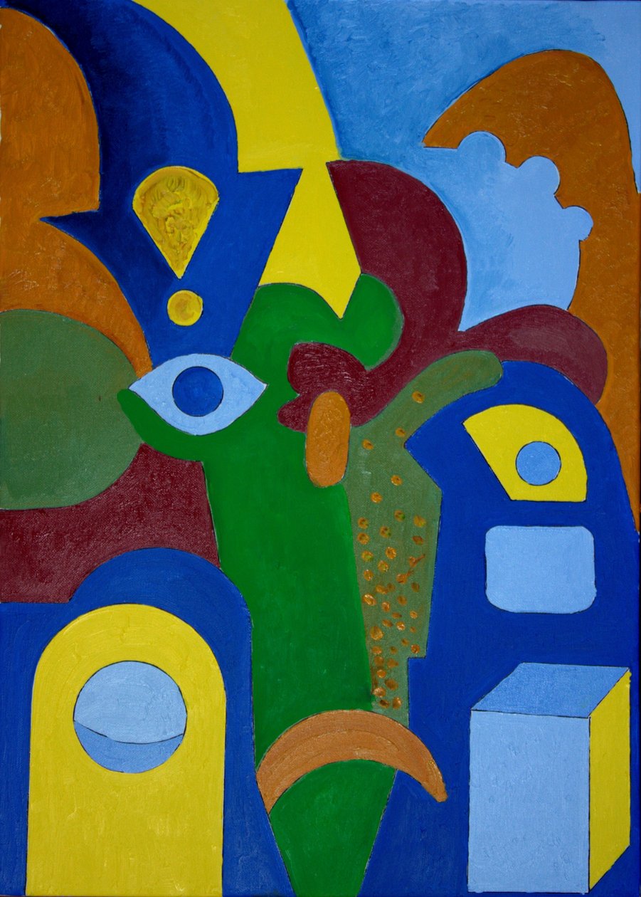 Csak egy normális nap, 2009 (olaj, vászon) alkotó: Jan Groneberg